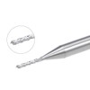 sourcing map 10Pcs 0.9mm Carbide End Mill Engraving Milling Cutter