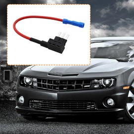 Be In Your Mind 4PCS Micro3 Piggyback Add-A-Circuit Blade Fuse Holder Fuse Tap for Cars Trucks Boats