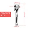 Hausdec 72 Teeth Ratchet Socket Wrench Mini 1/4Inch 3/8Inch Double