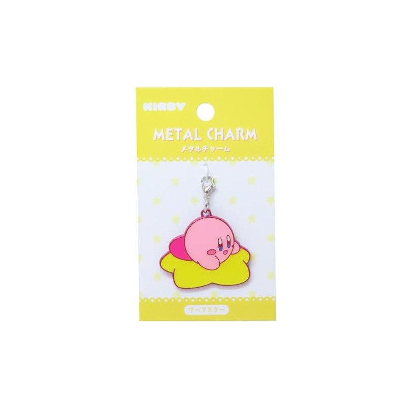 SK Japan Kirby Metal Charm Warp Star