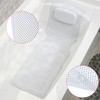 YIYIBYUS 49 Inch SPA Bathtub Pillow mat, Non-Slip Cushioned Bathtub