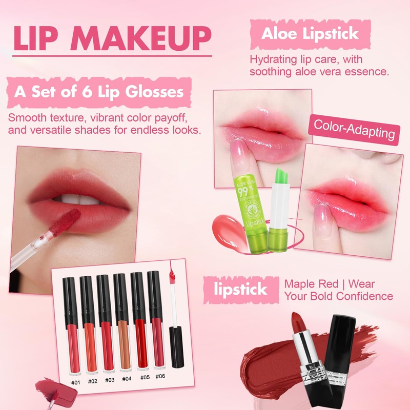 Makeup Kit for Teens & Girls, Makeup Gift Set for