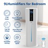 9L Smart Humidifiers for Bedroom Large Room, 2.3Gal Cool Mist