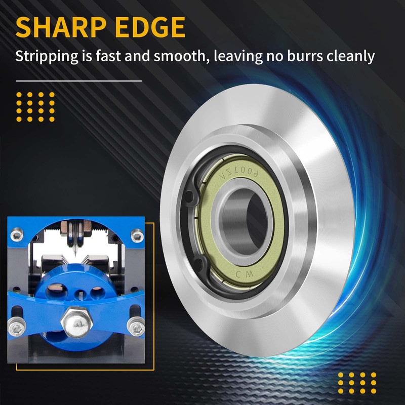 SENDUO Upgraded Replacement Blade,65mn Spring Steel Blade for Copper Wire