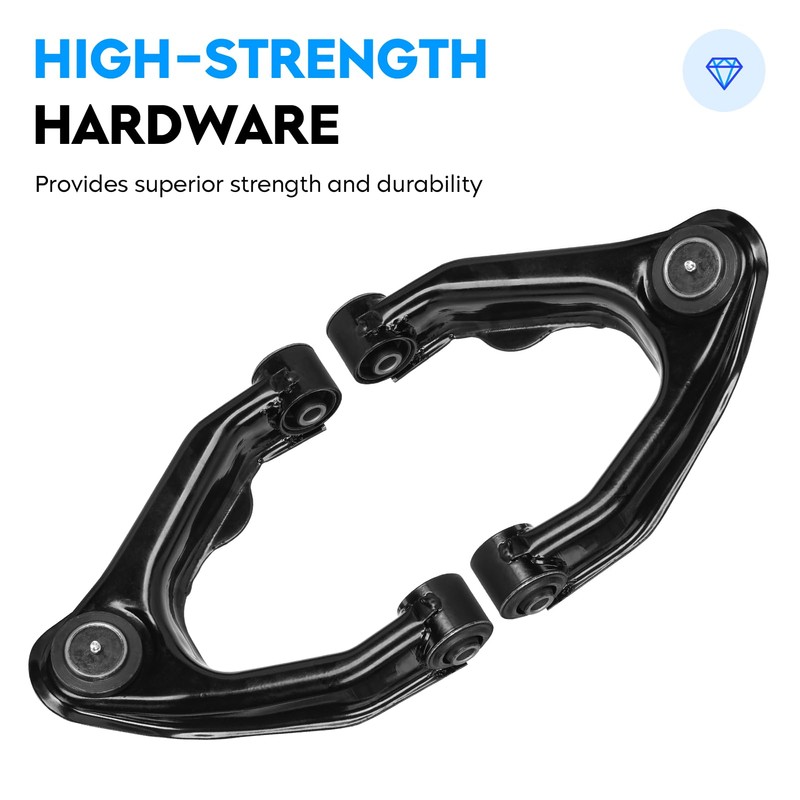 Front Upper Control Arms w/Ball Joints for Nissan Frontier 2.4L
