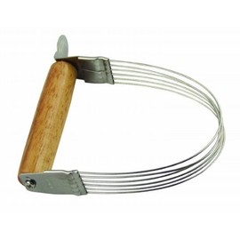 Fox Run Silver/Brown Wire Pastry Blender