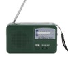 Plastic Outdoor Emergency Light Radio Hand Crank Generate Electricity Multifunction