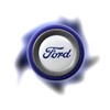 Ford Logo Umbrella with Automatic Blue 105 cm