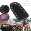 Unbranded Motorcycle Black Rear Fender Bib Studded Solo Seat For