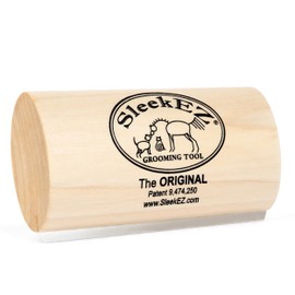 SleekEZ Dog Brush for Shedding & Dog Grooming Supplies | Pet Hair Removal Tool | Great For All Fur Types | For Short, Medium, & Long Hair Pets | Reduces Shedding by 95% | Made in USA | 1 pack | 5 inch