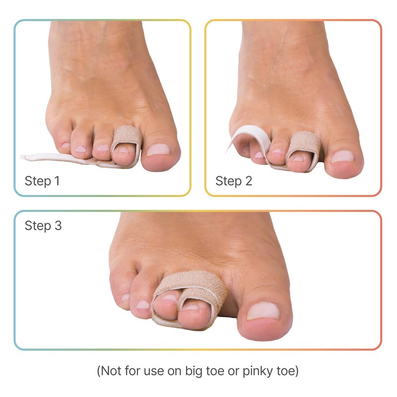 ZenToes Hammer Toe Corrector for Women & Men - Reusable