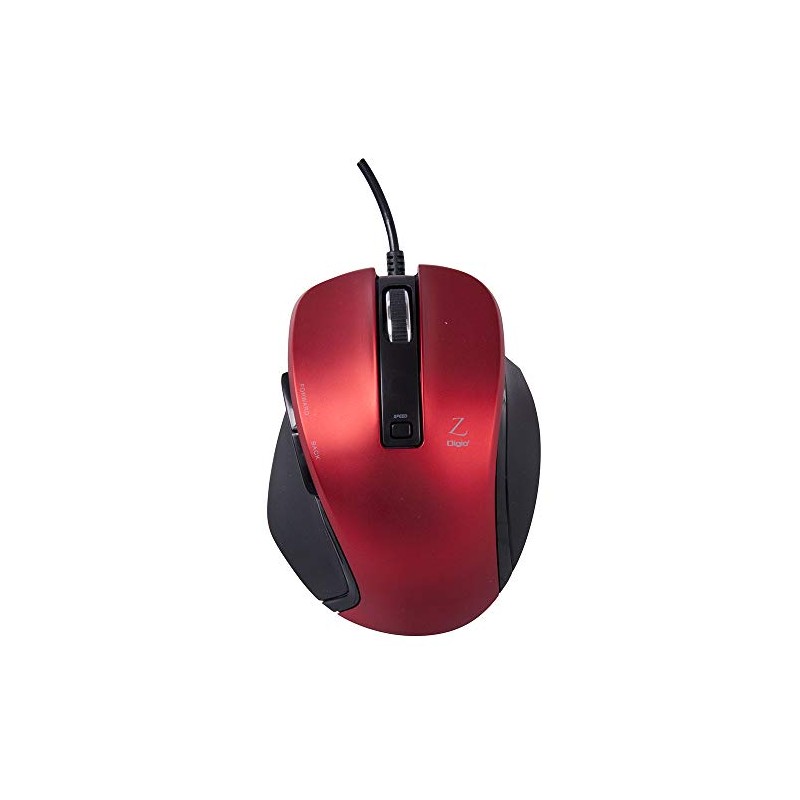 Nakabayashi Z7509 Digio2 Ultimate Shape Wired Mouse 5 Buttons Blue