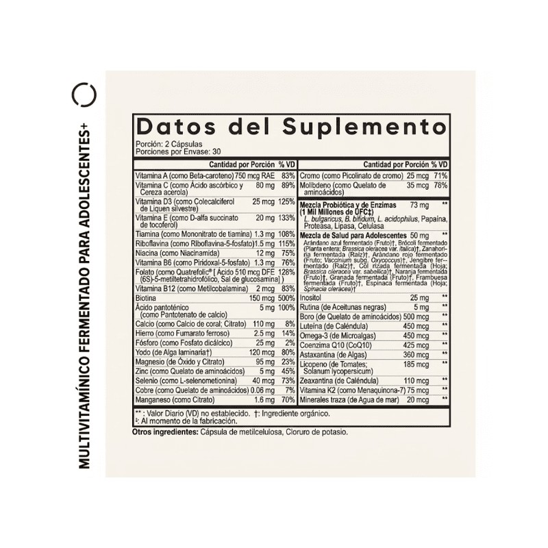 Codeage Suplemento Multivitamínico Diario 60caps