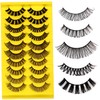 Minkissy Natural Looking False Lashes Pairs Eyelash Extensions for Makeup