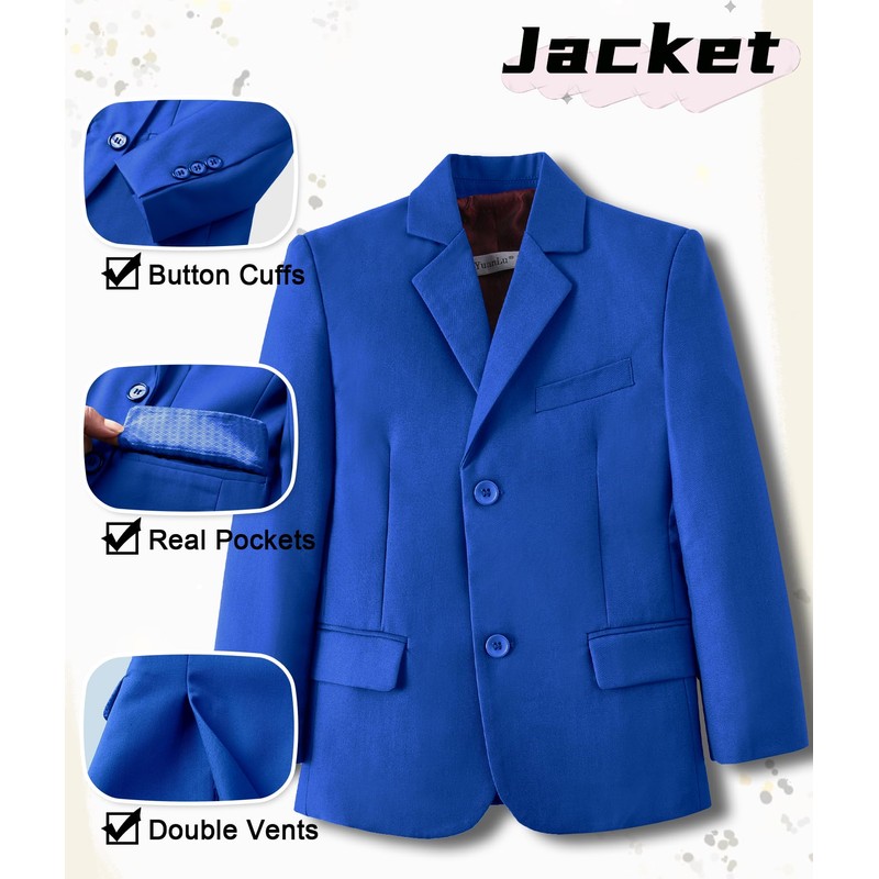 Yuanlu - Juego de trajes de chaleco y pantalón para
