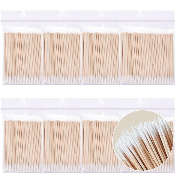ZOCONE 800 Pieces Cotton Buds 7cm Small Cotton Buds Makeup