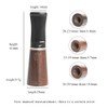 Ebony Cigar Tips Mouthpieces Wooden cigar holder 20-28 Ring (3