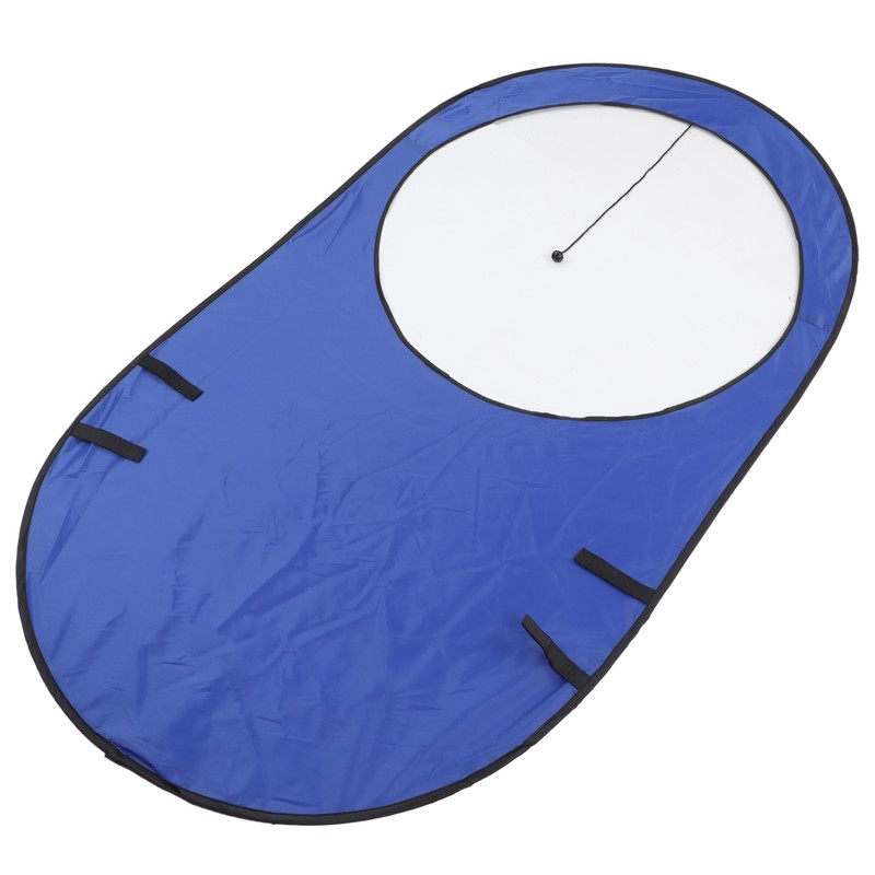 POWERTI Tennis Window Target Blue Portable Nylon Tennis Training Equipment