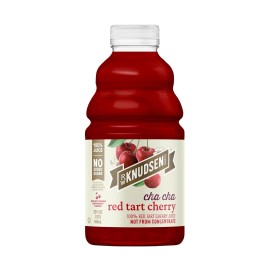 TruRoots, LLC R.W. Knudsen Cha Cha Red Tart Cherry Juice 32oz Bottle Antioxidant Rich Beverage