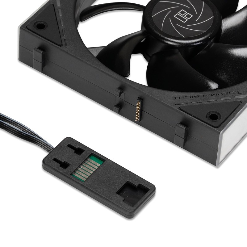 TL-M12Q Modular Fan Connectors, Cable Adapters(Black)