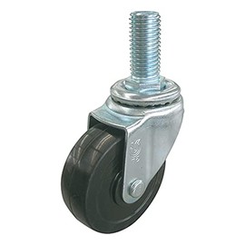 Uei Caster: S Series ST Type Free-Caster Rubber Car Wheel Diameter 2.0 inches (50 mm) Screw Size M16 x 40 Pitch: 0.8 inch (2.0 mm) Manufacturer Model: ST-50RH, M16 x 40
