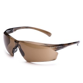 [UNIVET] 安全ゴーグル ガラス付き 505U.00.00.18 No.505U ブラウン