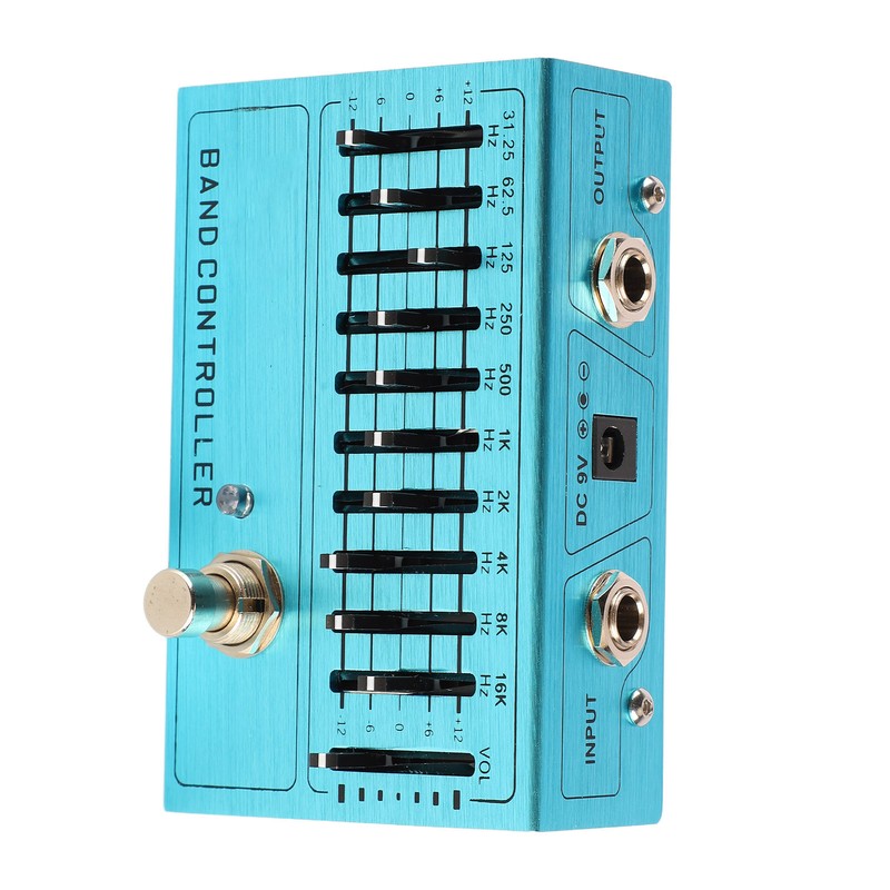 Instrument Band Controller Guitar Tone Preamplifier 10 Bands EQ Independent