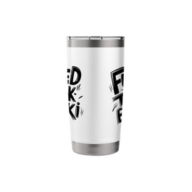 Fueled By Tteokbokki, Korean Street Food Stainless Steel Insulated Tumbler
