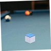 NOLITOY 12Pcs Professional Billiard Cue Chalk Cubes Durable Snooker Pool