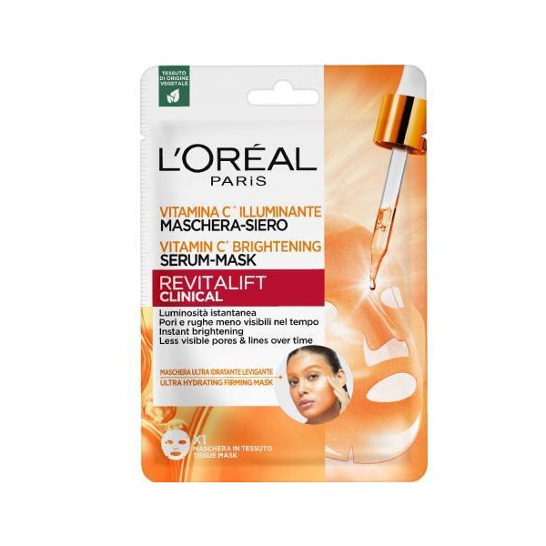 L'Oreal Revitalift Vitamin C Tissue Mask, 1pc