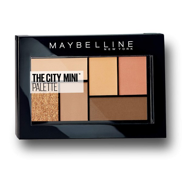 Maybelline New York Eyeshadow Palette - The City Mini Palette - Cocoa City (550) - 6 Colours