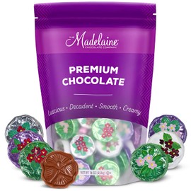 Madelaine Milk Chocolate Violets - Premium Flower-Shaped Chocolates for Gifting & Special Occasions, Decorative Chocolate Candy Treats