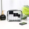 NATUCE 4 Pieces Transparent PVC Waterproof Travel Makeup Bag Toiletry