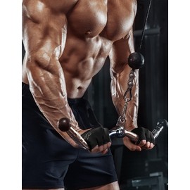 KUTOOK Gym Gloves Men Women Non-slip Breathable Fitness Gloves for Artistic Gymnastics Dumbbells Bodybuilding and Weight Lifting, Black, M