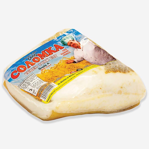 Salo-Solomka, Cured Pork Fat, appx. 1.2 lb | 19.2 oz