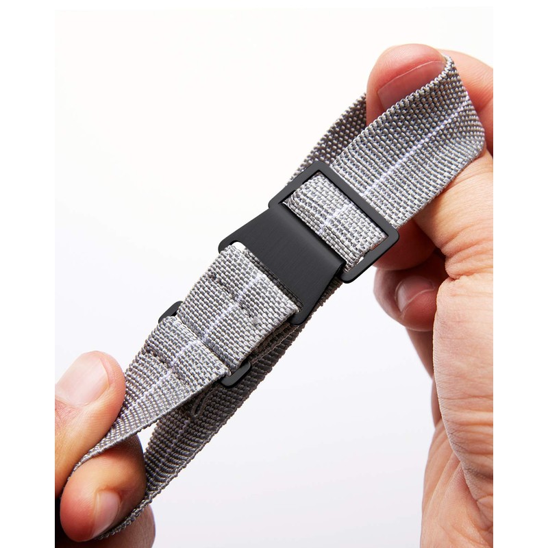 Binlun Elastic NATO Fabric Nylon Watch Strap, Waterproof Replacement Velcro