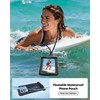 PEDVSTY Floating Waterproof Phone Pouch 2 Pack - Up to