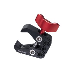 IFOOTAGE Spider Crab Super Clamp,Monitor Clamp with 1/4'' & 3/8'' Screw,Suitable for Support Magic Arm SA-32/LT2-3.5/LT4-5.5/MA3-4/MA5-6,Easy to Turn,Locking Control Nut,Rubber Mat