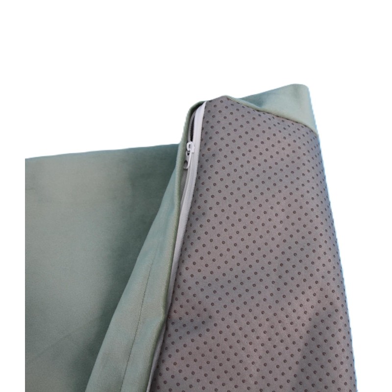 EechicSpace Waterproof Dog Bed Cover Replacement with Zipper Sage Green
