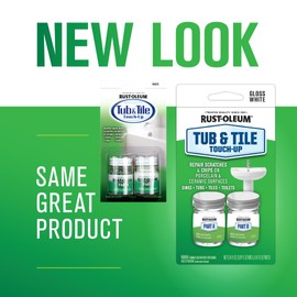 Rust-Oleum 244166-6PK Tub & Tile Touch Up Paint, 6 Pack, White