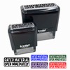 Dated Material Open Immediately Letter Mail Self-Inking Rubber Stamp Ink