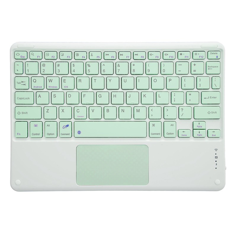 Bluetooth Keyboard with Touchpad 78 Keys Ultra Slim Silent Portable