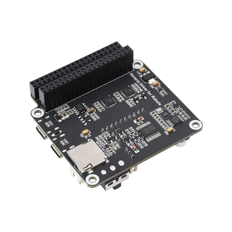 General Driver Board for Robots Compatible Raspberry Pi 4B+ 4B