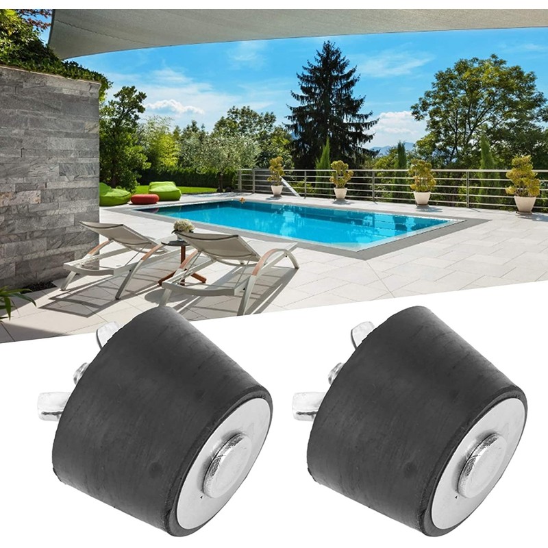 Shiwaki 2 Pack 51mm/2in Rubber Pool Plugs for Winterizing, Spa