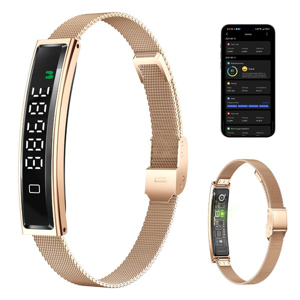 2025 Smart Bracelet for Women - 16.5g Ultra-Light, 5.6mm Thin,