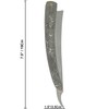 10.5" Sweeney Todd Straight Blade Barber Razor Pocket Knife Shaving