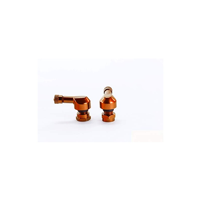 Puig 5591T Valve Diameter Hole Rim 11 mm Orange