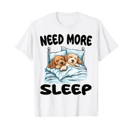 Cute Cockerpoo Need More Sleep Pajamas Nightgown T-Shirt