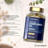Starflower Oil Capsules 2000mg | High Strength GLA | Cold-Pressed