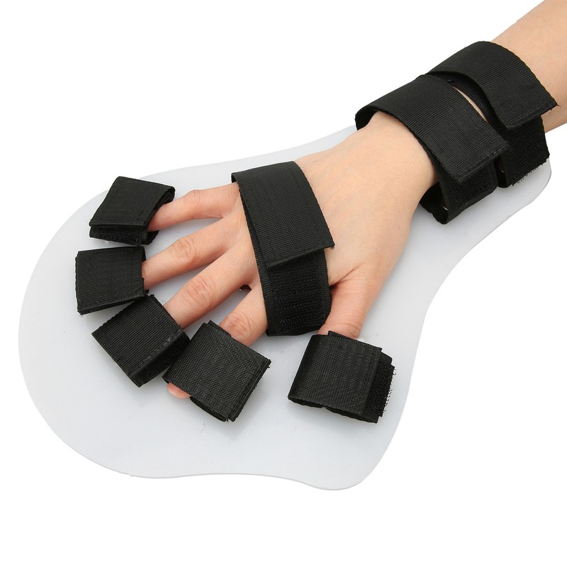 Hand Splint Finger Flexion Adduction Correction Fixation Rehabilitation Device FingerboardRight